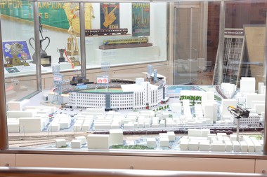 阪急西宮ギャラリー　ジオラマ模型